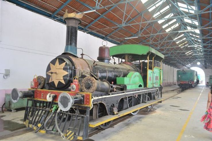 steam engine at museum virtual tour