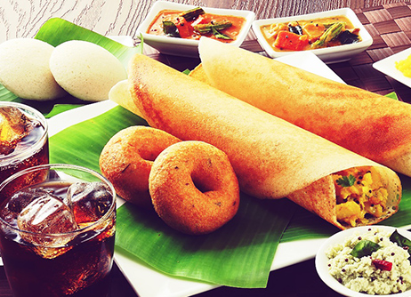 south indian food in train