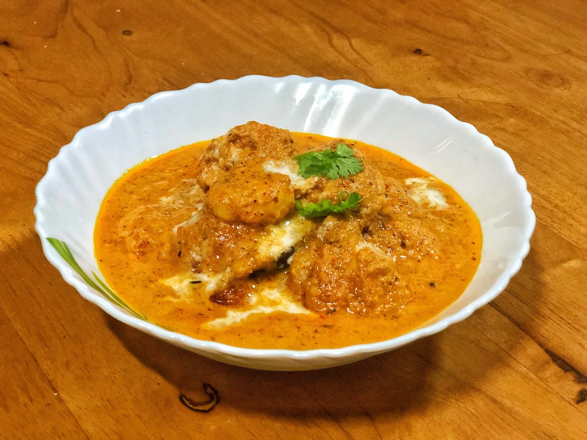 prawns malai curry