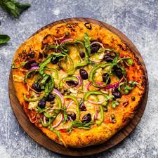 Olive Pepper Pizza