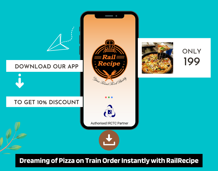 Dreaming of Pizza on Train Order Instantly with RailRecipe