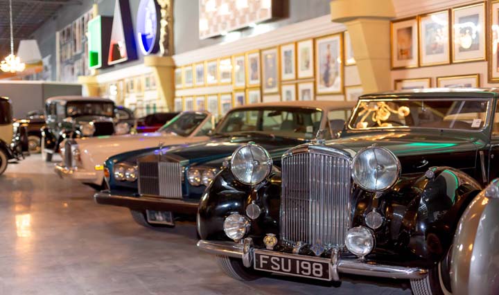vintage classic car museum Udaipur