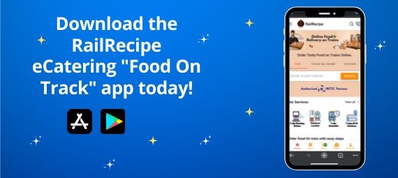 Download the RailRecipe eCatering Food On Track app today!