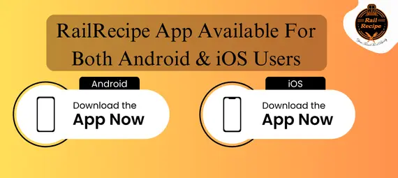 RailRecipe App: Order Delectable Train Food on the Go