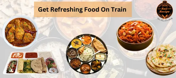 Refreshing Food on Train