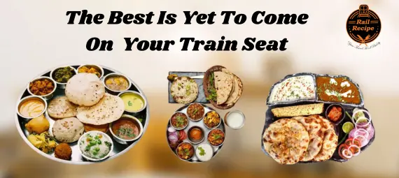 food on train