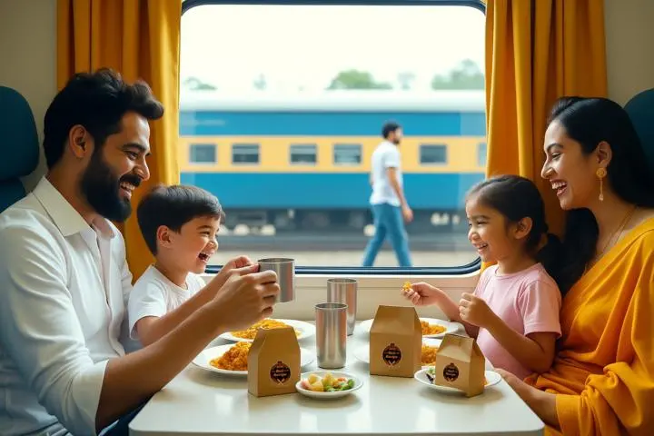 food in train